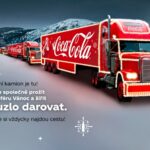 Vánoční kamion Coca Cola