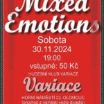 Koncert Mixed Emotions v klubu Variace